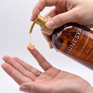 Lunesya Olio da massaggio profumazione Argan 500 ml